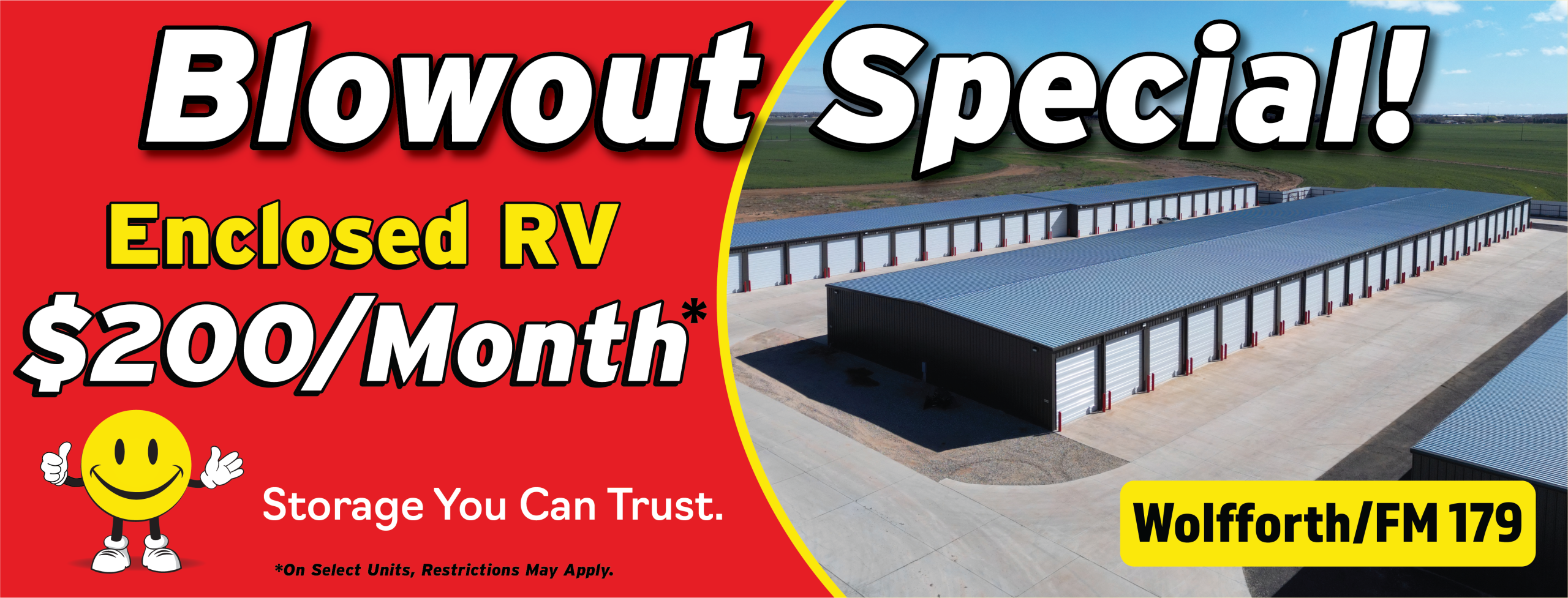 wolfforth enclosed RV specials