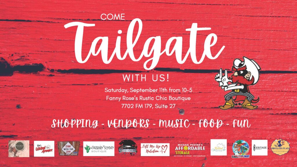 Texas Tech Tailgate, Affordable Storage