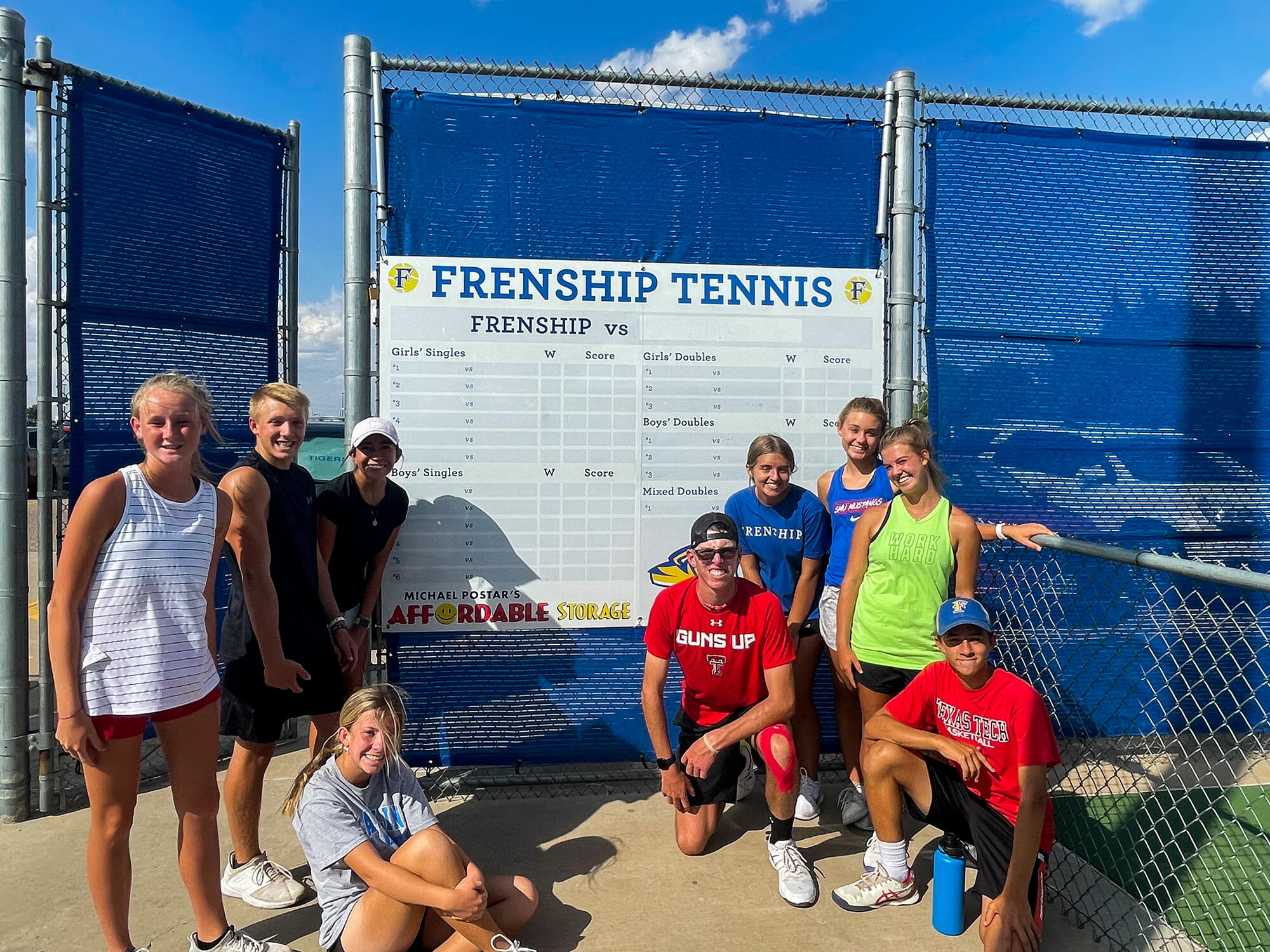 frenship tennis feature, Affordable Storage