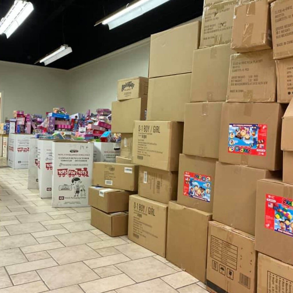 toys for tots feature, Affordable Storage Toy Drive
