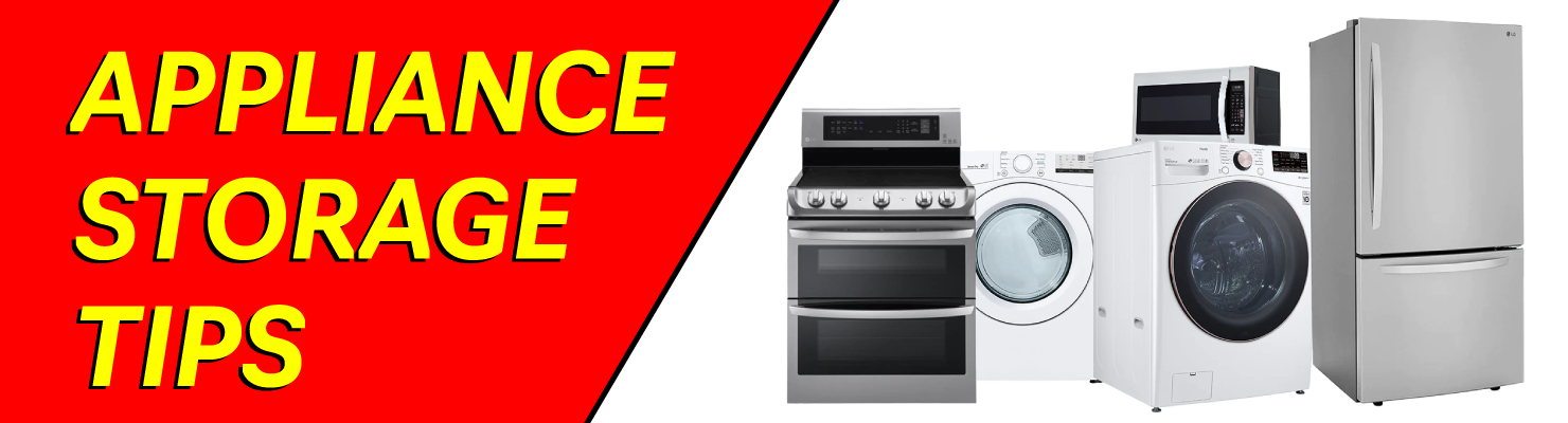 Appliance Storage Tips, Fridge, Washer, Microwave, Affordable Storage