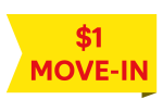 $1 move in