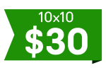 10x10 $30