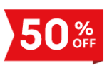 50% off