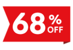 68% off