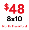 8x10 pricing at North Frankford