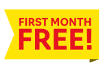 first month free red